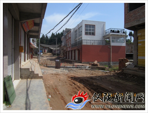 仪陇县大仪镇场镇最后一条断头连接线开工建设